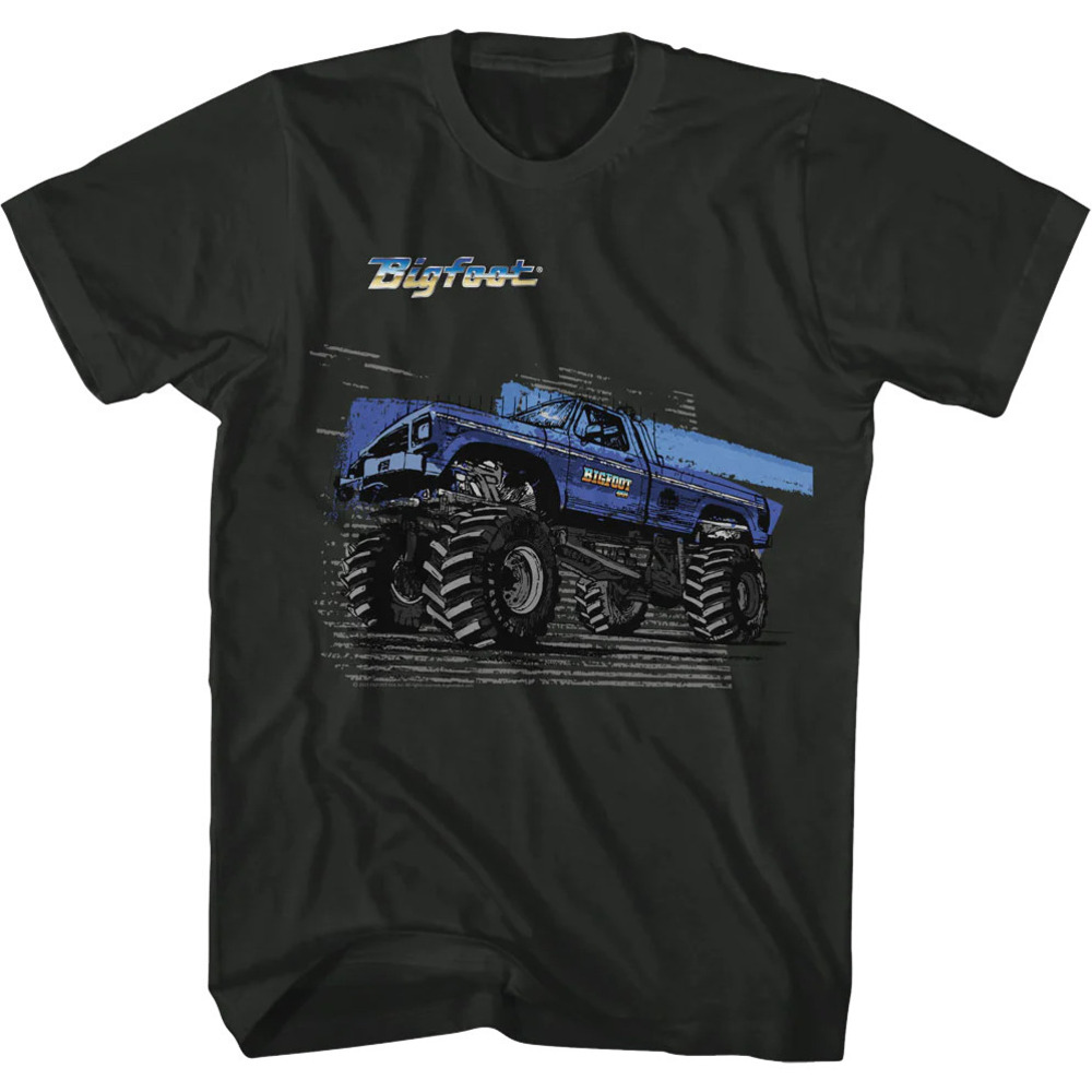 Retro Monster Truck Bigfoot Tshirt